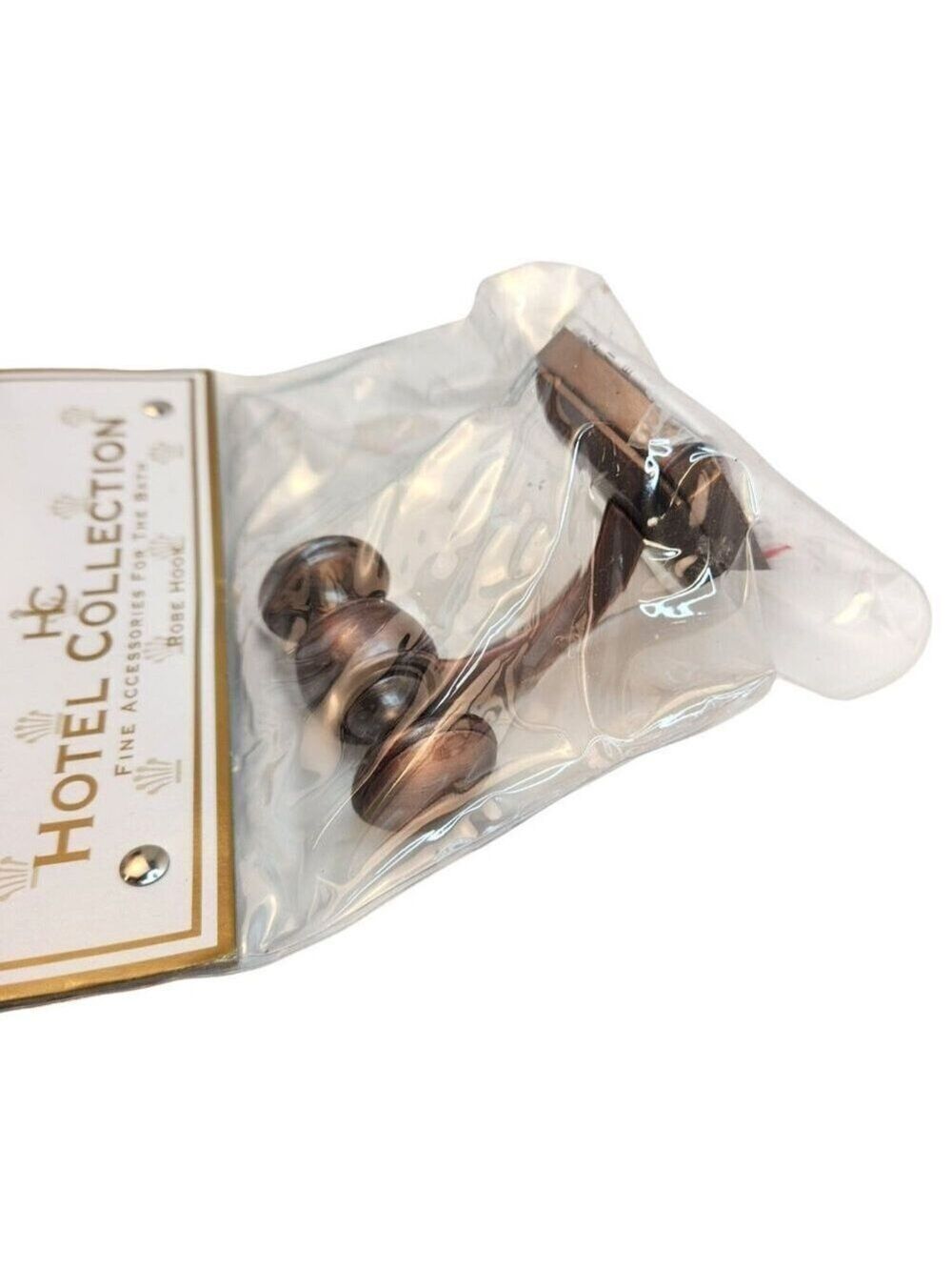 Hotel Collection Bronze Double Robe Hook Fine Accessories For The Bath or Bedroo